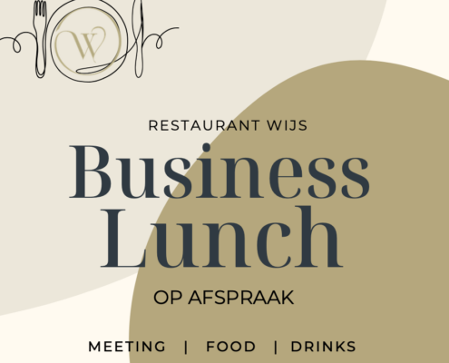 zakelijke lunch wijs